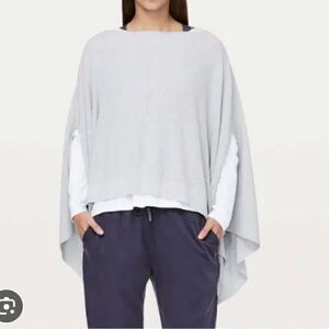 Lululemon Yoga Poncho knit